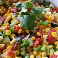 Easy Corn Salad - Great Side for BBQs Recipe | Allrecipes image