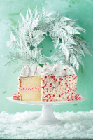 Peppermint Cake with Seven-Minute Frosting | Southern Living image