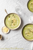 Keto Low-Carb Broccoli Cheese Soup (Gluten Free) image