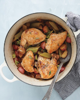 One-Pot Chicken with Sausage and Potatoes Recipe | Martha ... image