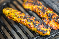 Pakistani Spicy Ground Chicken Keema Kebabs Recipe :: The ... image