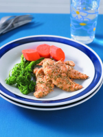 Oven-baked parmesan chicken tenderloins - Healthy Food Guide image