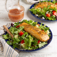 Feta Salmon Salad Recipe: How to Make It image