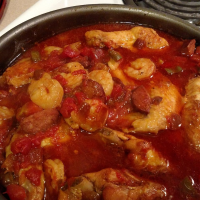 Shrimp and Sausage and Chicken Gumbo Recipe | Allrecipes image