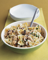 Pasta with Chicken and Mushrooms Recipe | Martha Stewart image