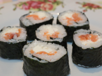 Smoked Salmon Sushi Recipe - Food.com image