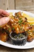 Slow Cooker Ginger-Soy Chicken Wings - Magic Skillet image