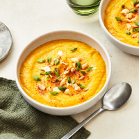 Vegan Pumpkin Soup Recipe | EatingWell image