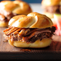 Pulled Brisket Sandwiches Recipe: How to Make It image