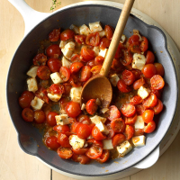 Cherry Tomato Mozzarella Saute Recipe: How to Make It image