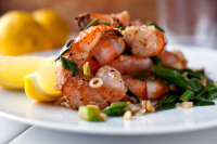 Sautéed Shrimp With Coconut Oil, Ginger and Coriander Recipe image