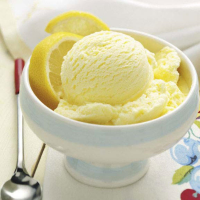 Lemon Gelato Recipe: How to Make It - Taste of Home image