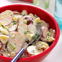 Creamy Red Potato Salad Recipe: How to Make It image
