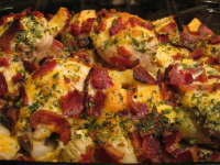 Chicken & Roasted Red Potatoes Recipe - Food.com image