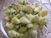 Cucumber chow - Simply Trini Cooking image