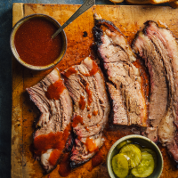 Grill-Smoked Barbecue Brisket Recipe | EatingWell image