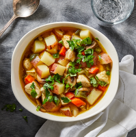 Chicken Vegetable Soup Recipe | EatingWell image