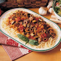 Meatless Spaghetti Recipe: How to Make It image