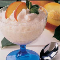 Peach Mousse Recipe: How to Make It - Taste of Home image