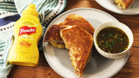 Best French Dip Grilled Cheese - How to make French Dip ... image