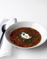 Caramelized Onion and Lentil Soup Recipe | Martha Stewart image