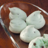 Mint Meringues Recipe: How to Make It - Taste of Home image