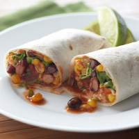 Meatless Burritos Recipe | EatingWell image