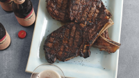 Grilled Rib-Eye Steaks Recipe | Martha Stewart image