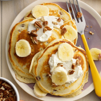 Banana Nut Pancakes Recipe: How to Make It image