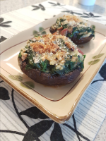 Spinach Stuffed Portobello Mushrooms Recipe | Allrecipes image