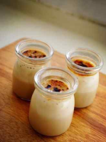 Caramel coffee pudding (with non-oven simplified version ... image