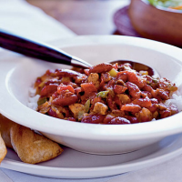 Cajun Red Beans and Rice Recipe | MyRecipes image