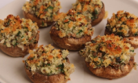 Breadcrumb Stuffed Mushrooms Recipe | Laura in the Kitchen ... image