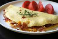 Crispy Bacon and Sweet Onion Omelet Recipe | Allrecipes image
