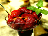 Strawberries With Balsamic Vinegar Recipe - Low ... image