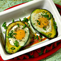 Paleo Baked Eggs in Avocado Recipe | Allrecipes image