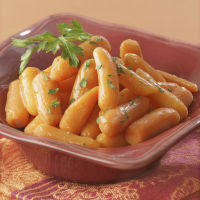 Glazed Mini Carrots Recipe | EatingWell image