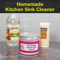 HOW TO CLEAN SINK RECIPES