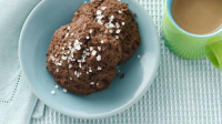 Dark Chocolate Sea Salt Cookies Recipe - BettyCrocker.com image