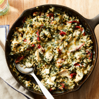 Chicken, Spinach & Rice Casserole with Sun-Dried Tomato ... image