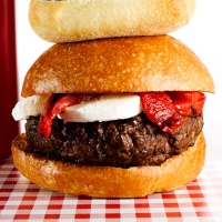 French Beef Burgers Recipe | MyRecipes image