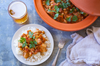Easy Crock Pot Moroccan Chicken, Chickpea and Apricot ... image
