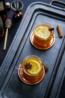 Bourbon Apple Cider Hot Toddy - Cooking Curries image
