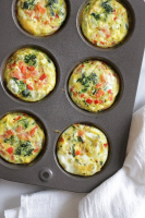 OMELET MUFFINS WITH SPINACH RECIPES