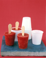 Strawberry Pops Recipe | Martha Stewart image