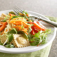 Ravioli and Greens Salad | Midwest Living image