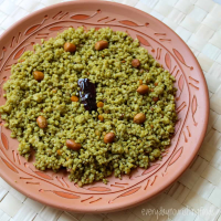 Millet gongura rice | Rosella leaves rice with millet ... image