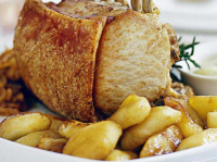 Tom’s Kitchen’s pork loin with roast apples and cider ... image