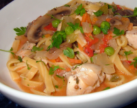 Chicken and Noodle Stew Recipe - Food.com image