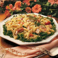 Salmon Pasta Salad Recipe: How to Make It image